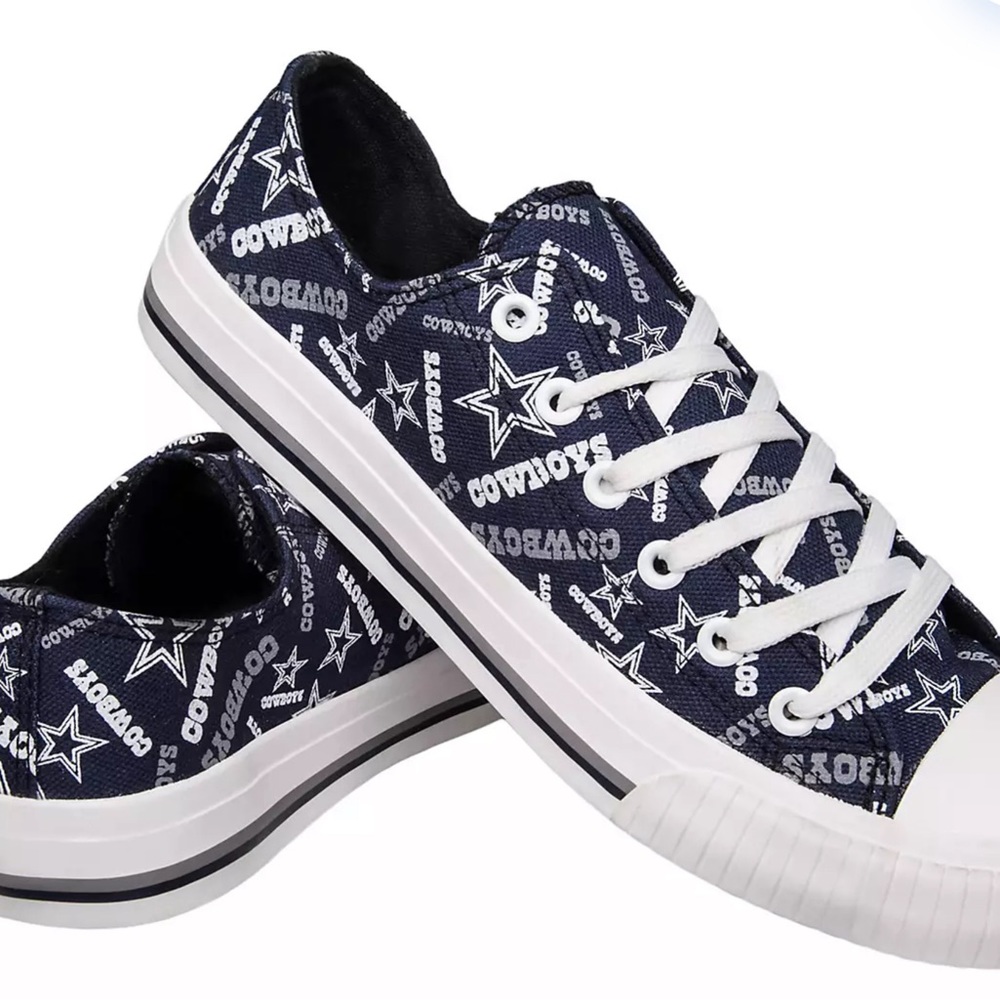 Women’s Dallas Cowboys Sneakers Size 9